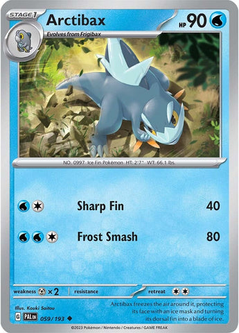 Arctibax (059/193) [Scarlet & Violet: Paldea Evolved] Pokémon