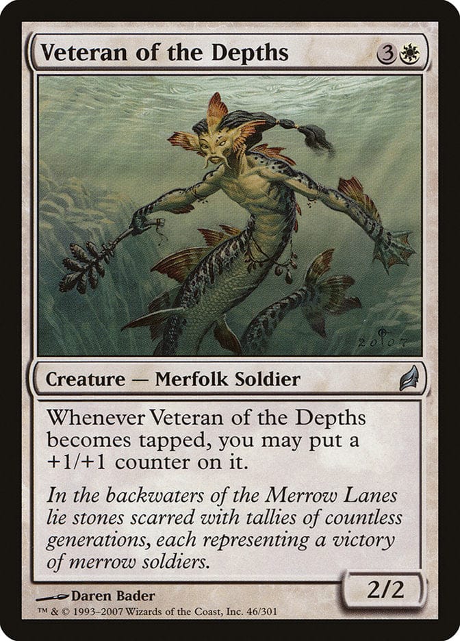 Veteran of the Depths [Lorwyn] Magic: The Gathering
