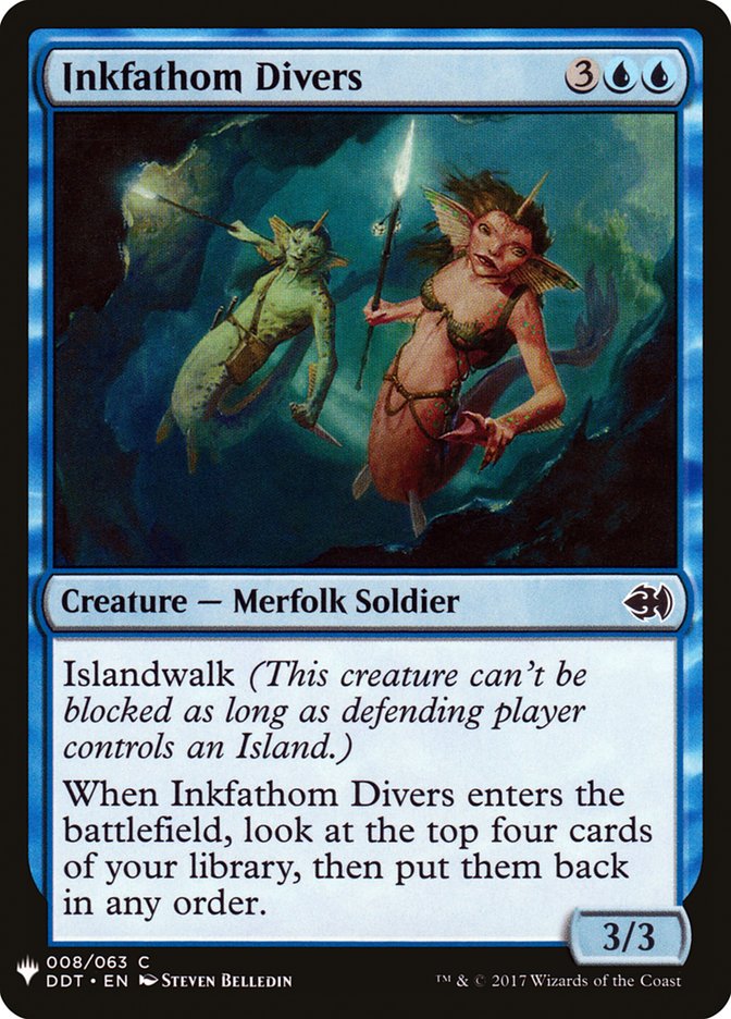Inkfathom Divers [Mystery Booster] Magic: The Gathering