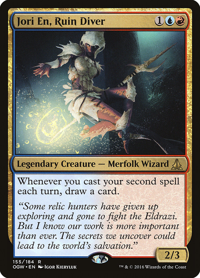 Jori En, Ruin Diver [Oath of the Gatewatch] Magic: The Gathering