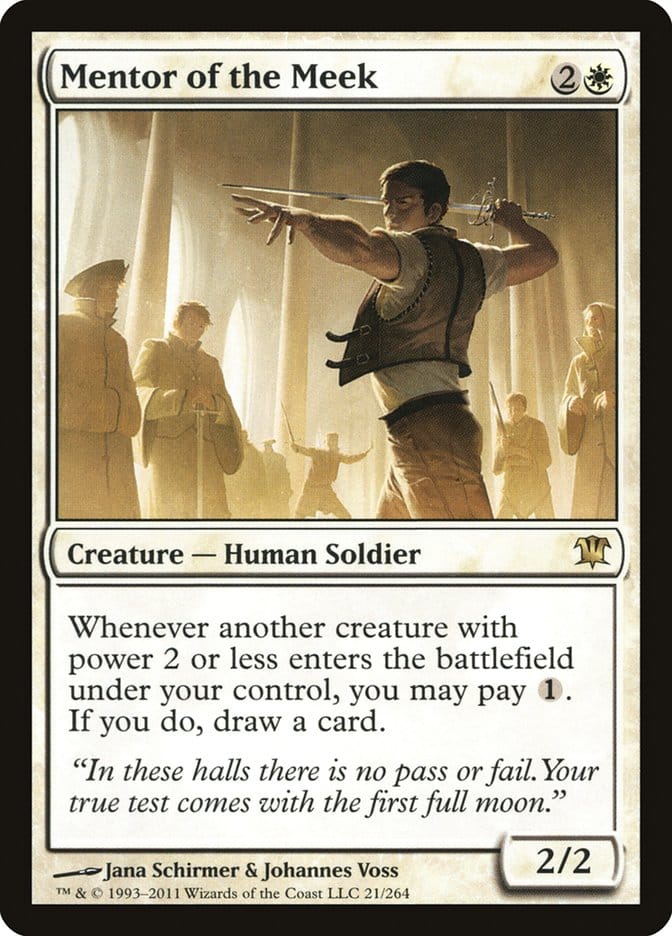 Mentor of the Meek [Innistrad] Magic: The Gathering
