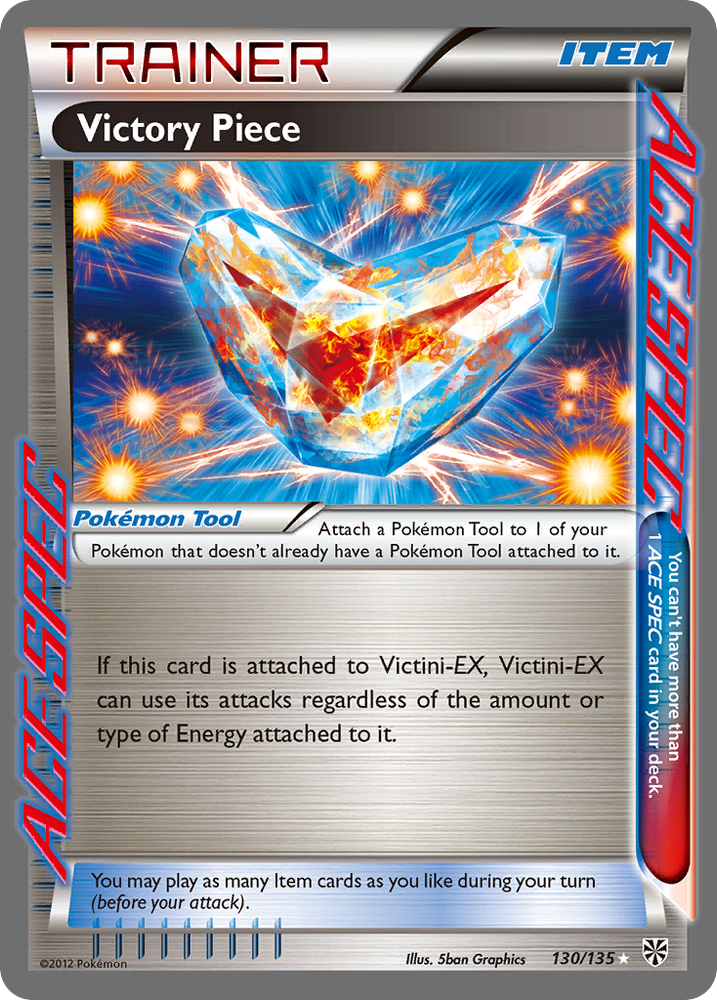Victory Piece (130/135) [Black & White: Plasma Storm] Pokémon