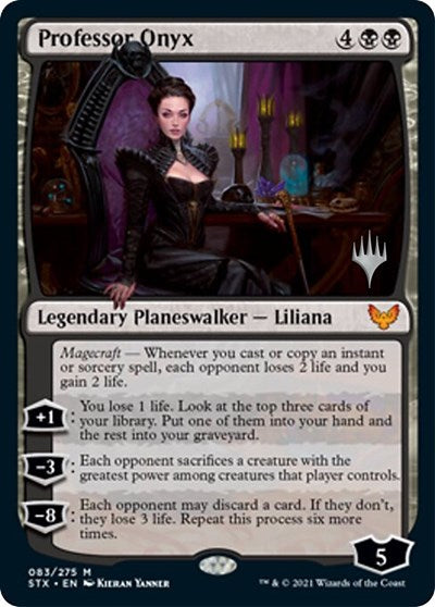Professor Onyx (Promo Pack) [Strixhaven: School of Mages Promos] Magic: The Gathering