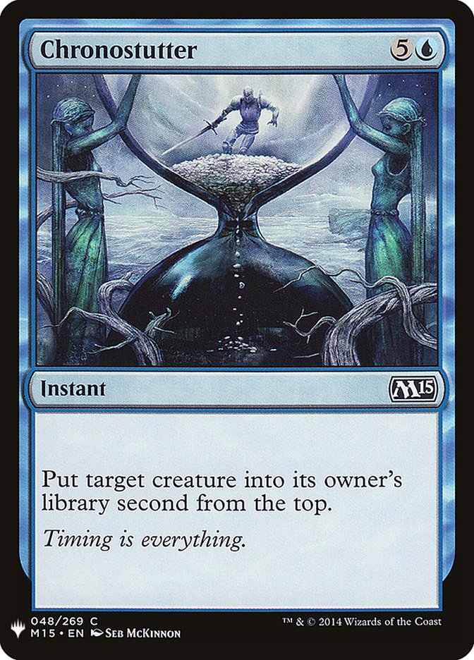 Chronostutter [Mystery Booster] Magic: The Gathering