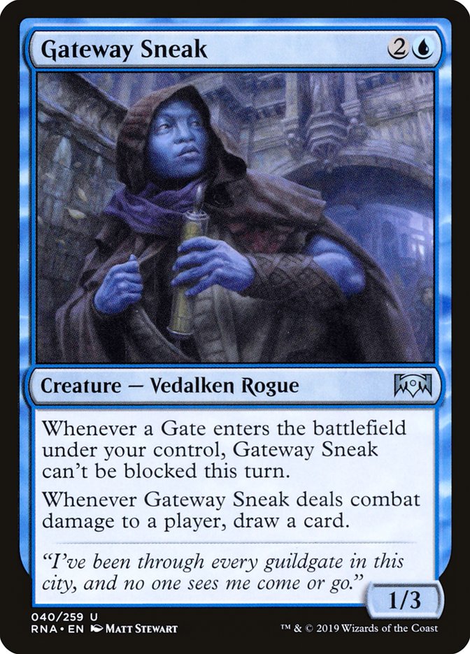 Gateway Sneak [Ravnica Allegiance] Magic: The Gathering