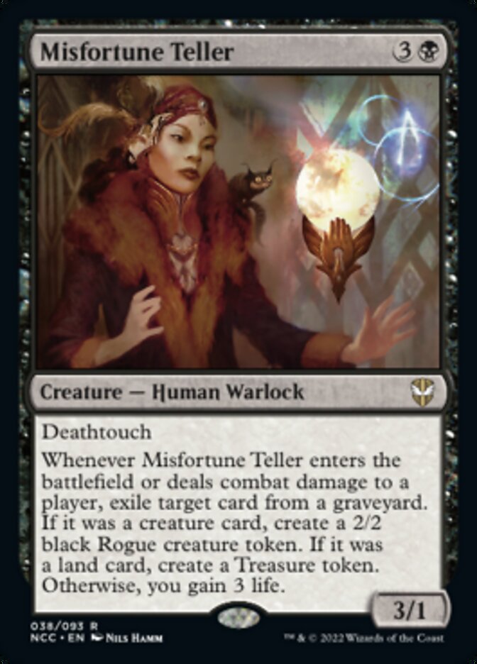 Misfortune Teller [Streets of New Capenna Commander] Magic: The Gathering