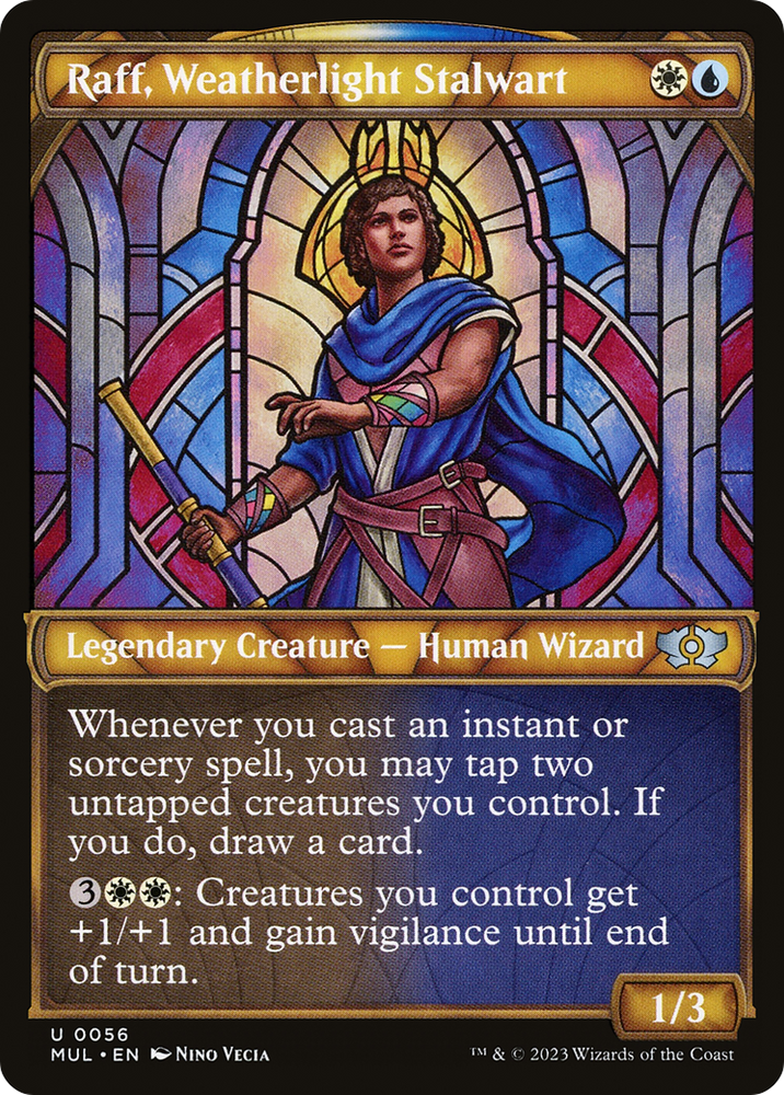 Raff, Weatherlight Stalwart [Multiverse Legends] Magic: The Gathering