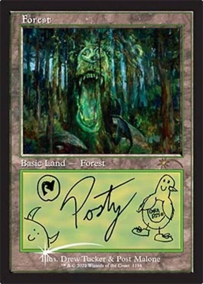 Forest (1194) [Secret Lair Drop Series] Magic: The Gathering