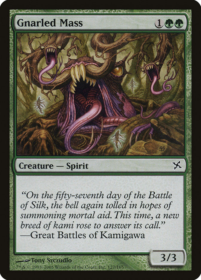 Gnarled Mass [Betrayers of Kamigawa] Magic: The Gathering