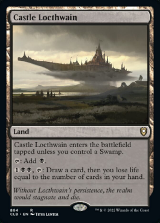 Castle Locthwain [Commander Legends: Battle for Baldur's Gate] Magic: The Gathering