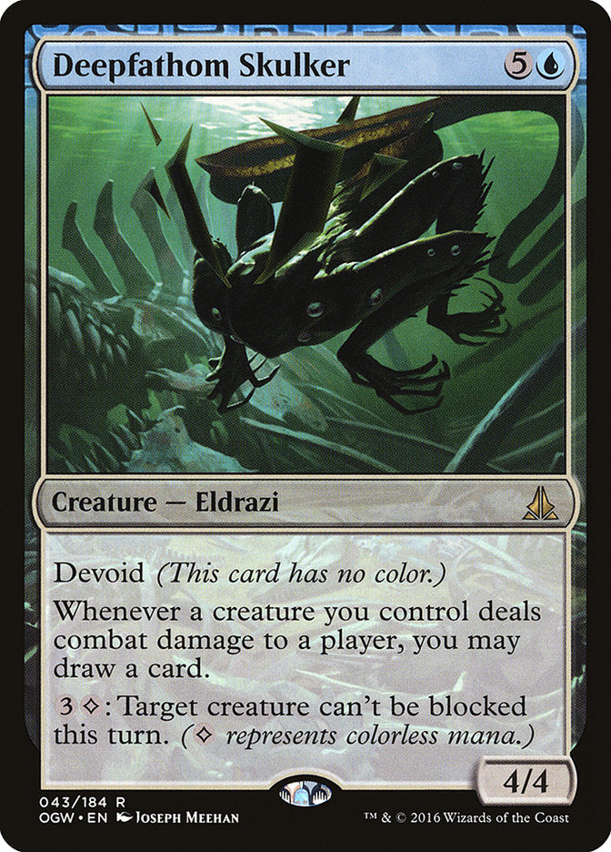 Deepfathom Skulker [Oath of the Gatewatch] Magic: The Gathering