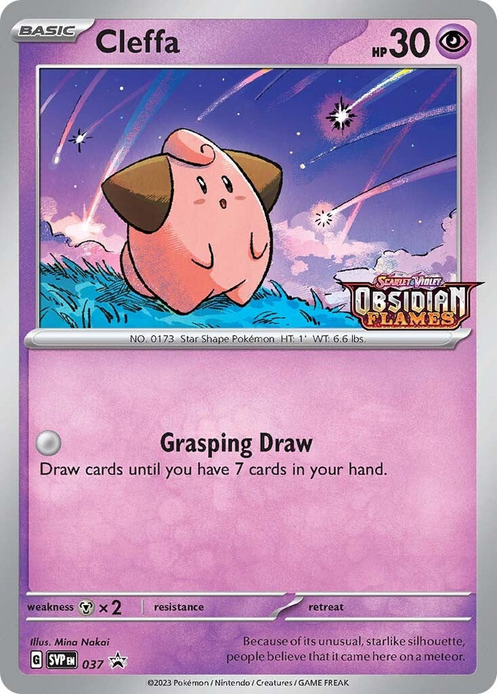 Cleffa (037) (Stamped) [Scarlet & Violet: Black Star Promos] Pokémon