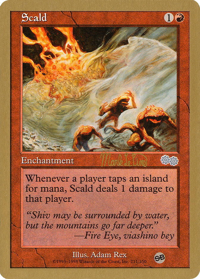 Scald (Mark Le Pine) (SB) [World Championship Decks 1999] Magic: The Gathering