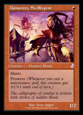 Monastery Swiftspear (Timeshifted) [Time Spiral Remastered] Magic: The Gathering