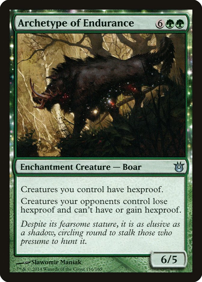Archetype of Endurance [Born of the Gods] Magic: The Gathering