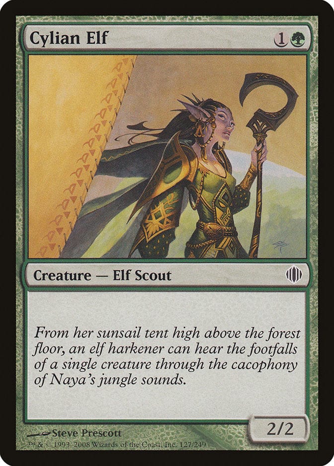 Cylian Elf [Shards of Alara] Magic: The Gathering