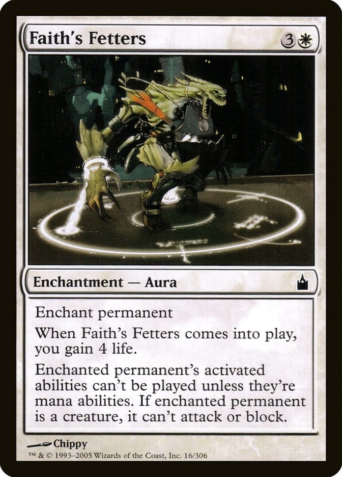 Faith's Fetters [Ravnica: City of Guilds] Magic: The Gathering