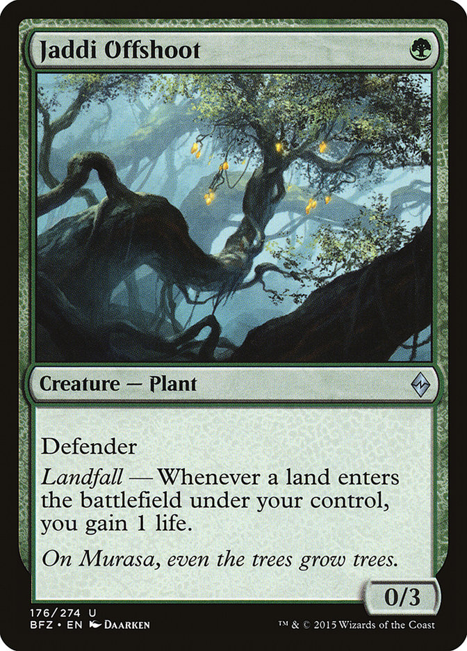 Jaddi Offshoot [Battle for Zendikar] Magic: The Gathering
