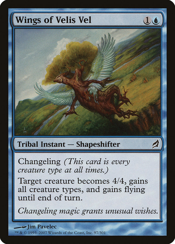 Wings of Velis Vel [Lorwyn] Magic: The Gathering
