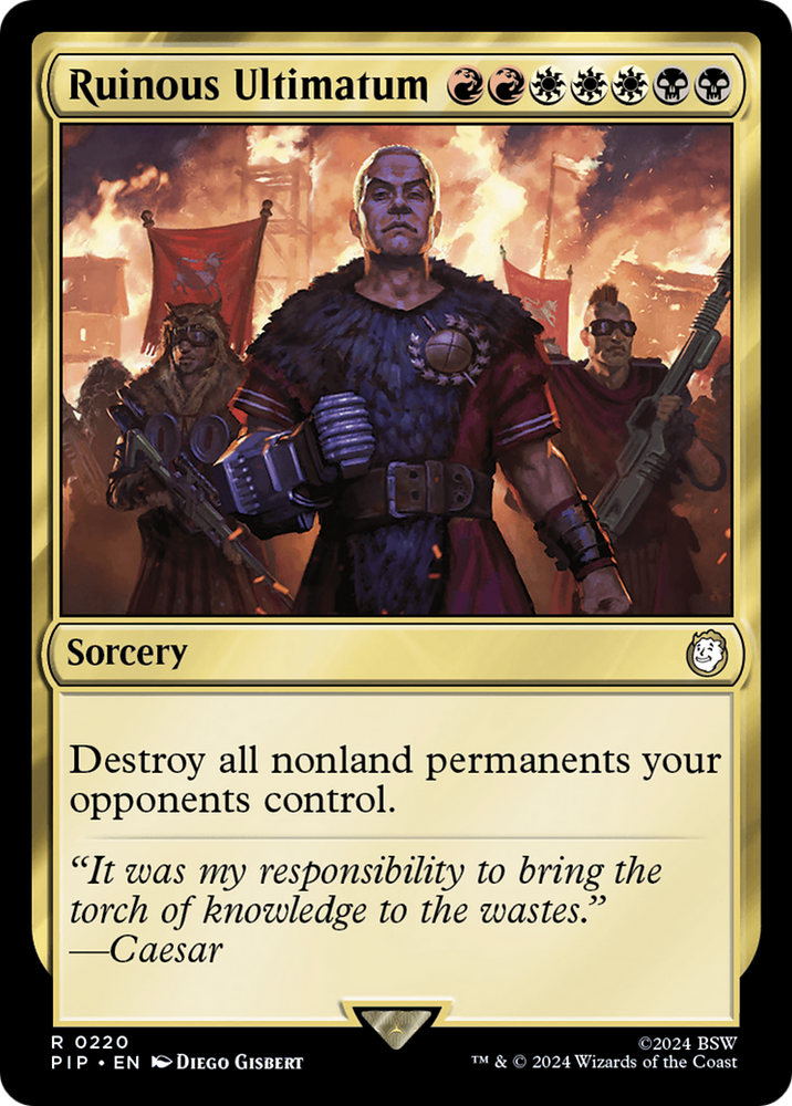 Ruinous Ultimatum [Fallout] Magic: The Gathering