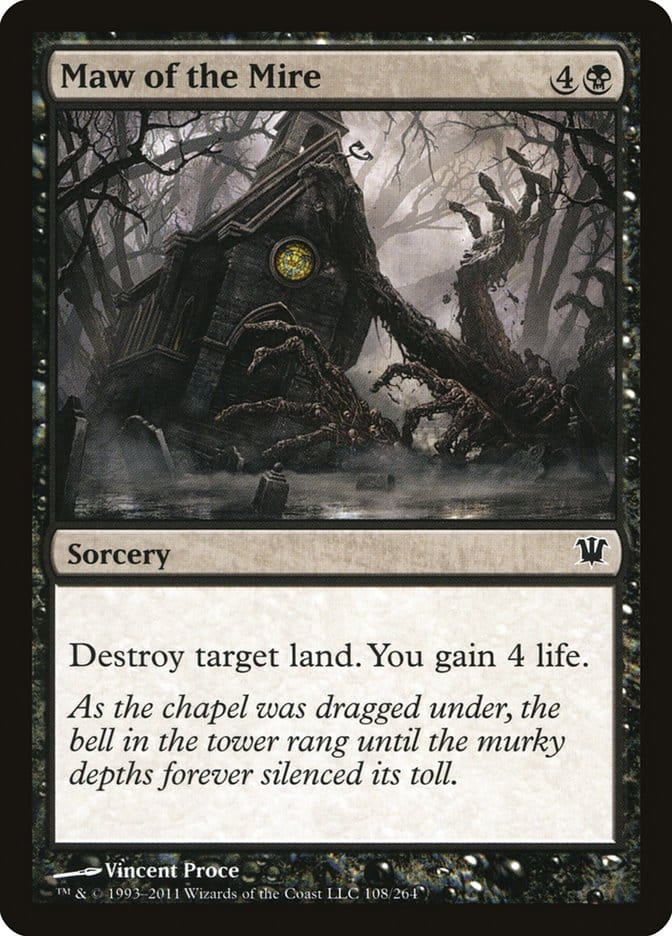 Maw of the Mire [Innistrad] Magic: The Gathering