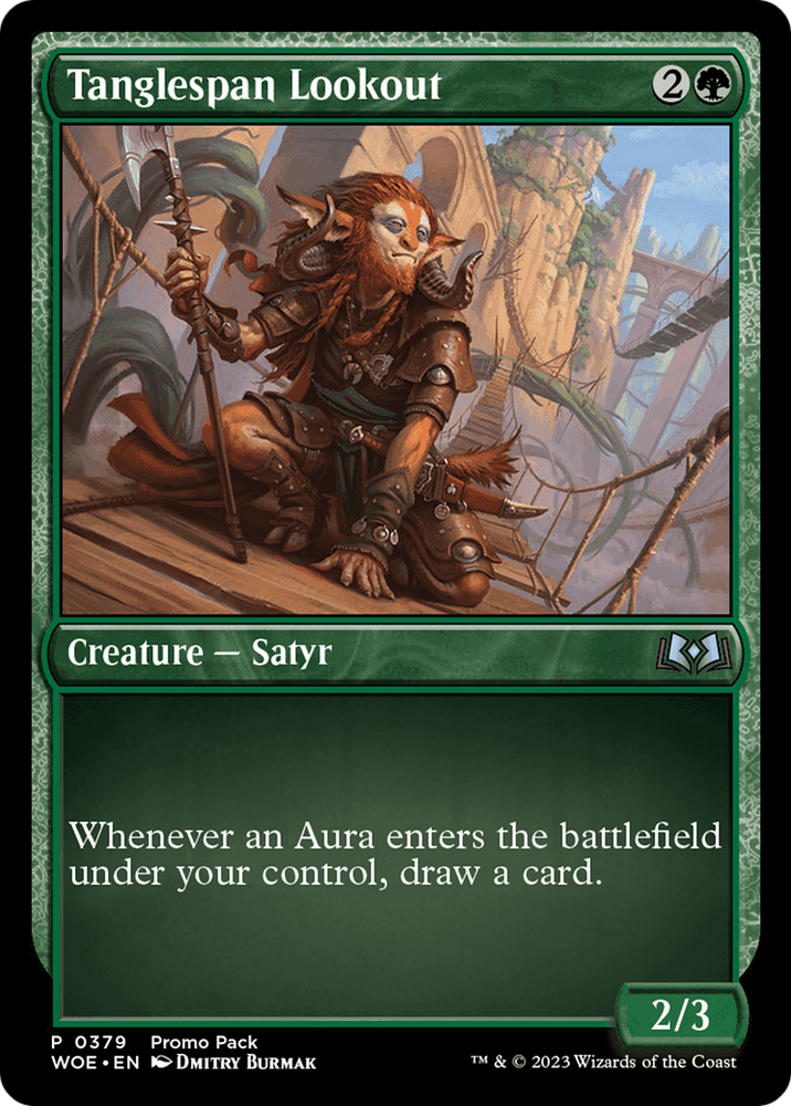 Tanglespan Lookout (Promo Pack) [Wilds of Eldraine Promos] Magic: The Gathering