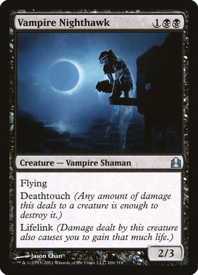 Vampire Nighthawk [Commander 2011] Magic: The Gathering