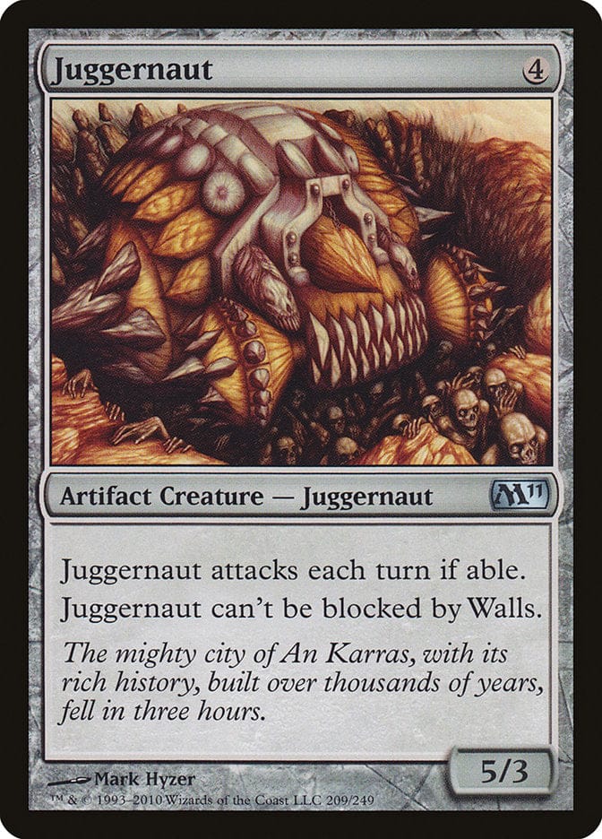 Juggernaut [Magic 2011] Magic: The Gathering