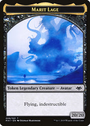 Illusion (005) // Marit Lage (006) Double-Sided Token [Modern Horizons Tokens] Magic: The Gathering