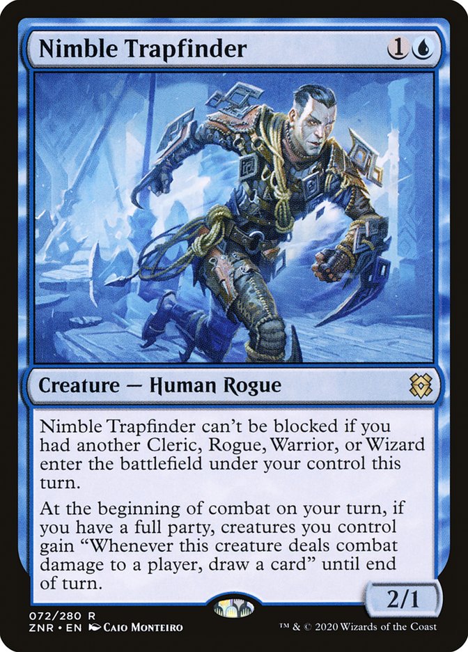 Nimble Trapfinder [Zendikar Rising] Magic: The Gathering