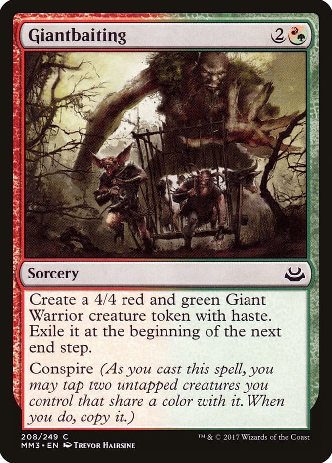 Giantbaiting [Modern Masters 2017] Magic: The Gathering