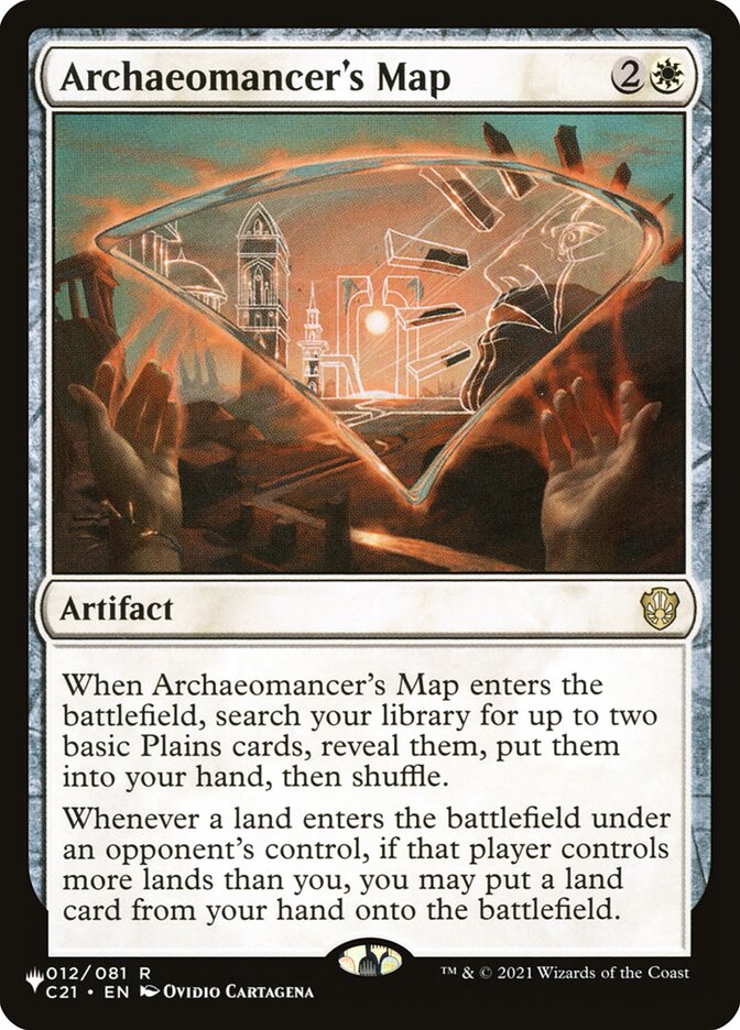 Archaeomancer's Map [The List] Magic: The Gathering
