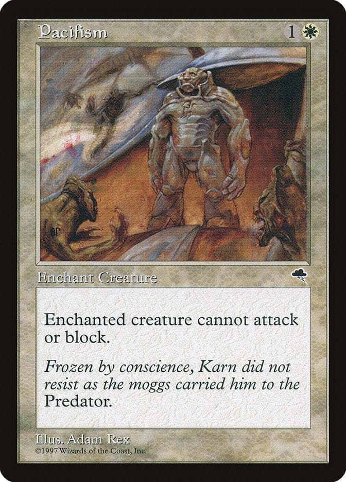 Pacifism [Tempest] Magic: The Gathering