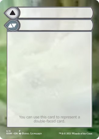 Helper Card (9/9) [Kaldheim Tokens] Magic: The Gathering