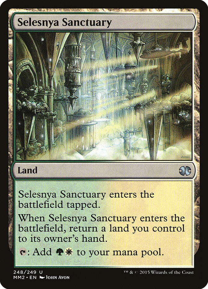 Selesnya Sanctuary [Modern Masters 2015] Magic: The Gathering