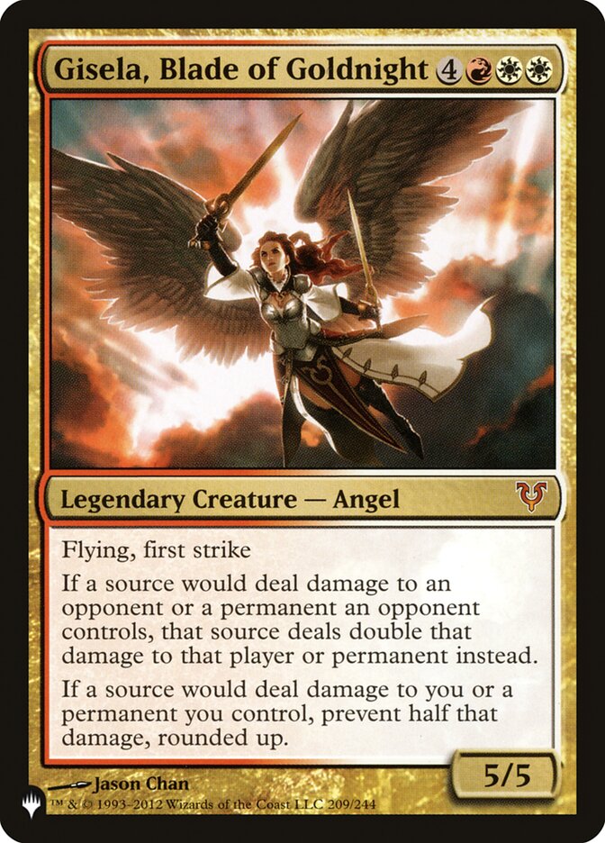Gisela, Blade of Goldnight [The List] Magic: The Gathering