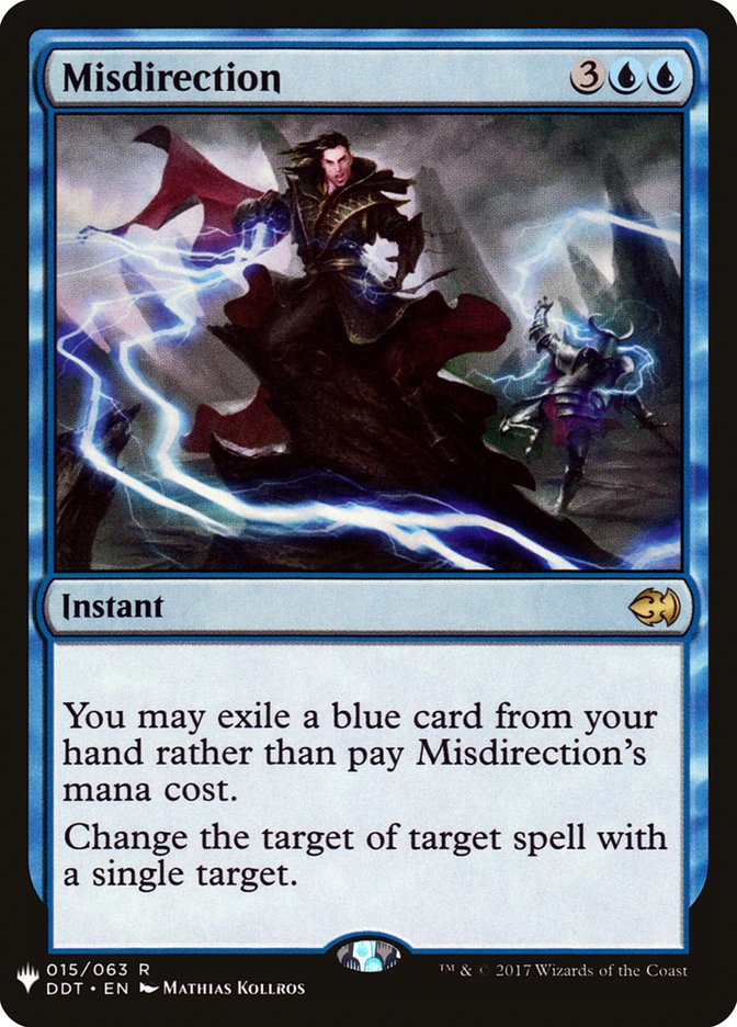 Misdirection [Mystery Booster] Magic: The Gathering