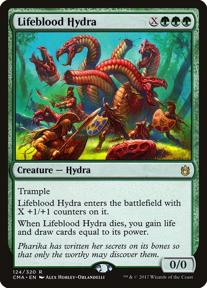 Lifeblood Hydra [Commander Anthology] Magic: The Gathering