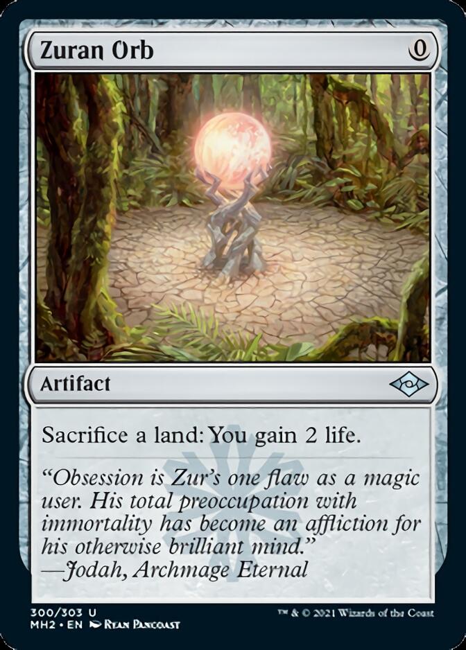 Zuran Orb (Foil Etched) [Modern Horizons 2] Magic: The Gathering