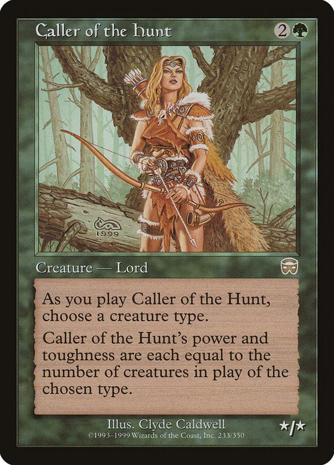 Caller of the Hunt [Mercadian Masques] Magic: The Gathering
