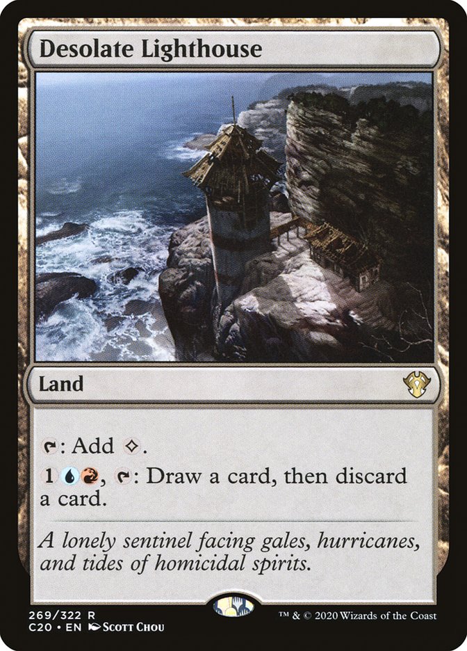 Desolate Lighthouse [Commander 2020] Magic: The Gathering