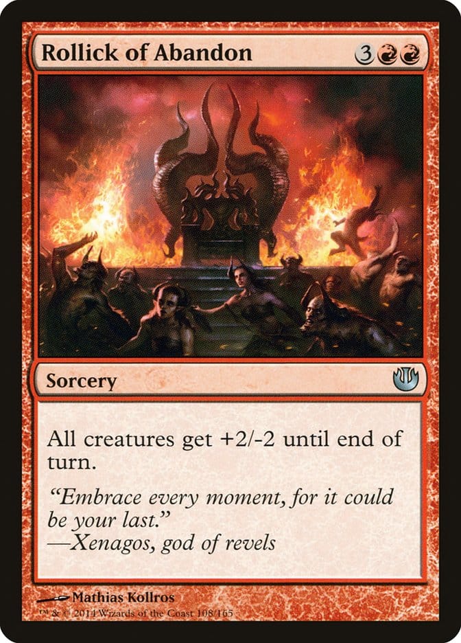 Rollick of Abandon [Journey into Nyx] Magic: The Gathering