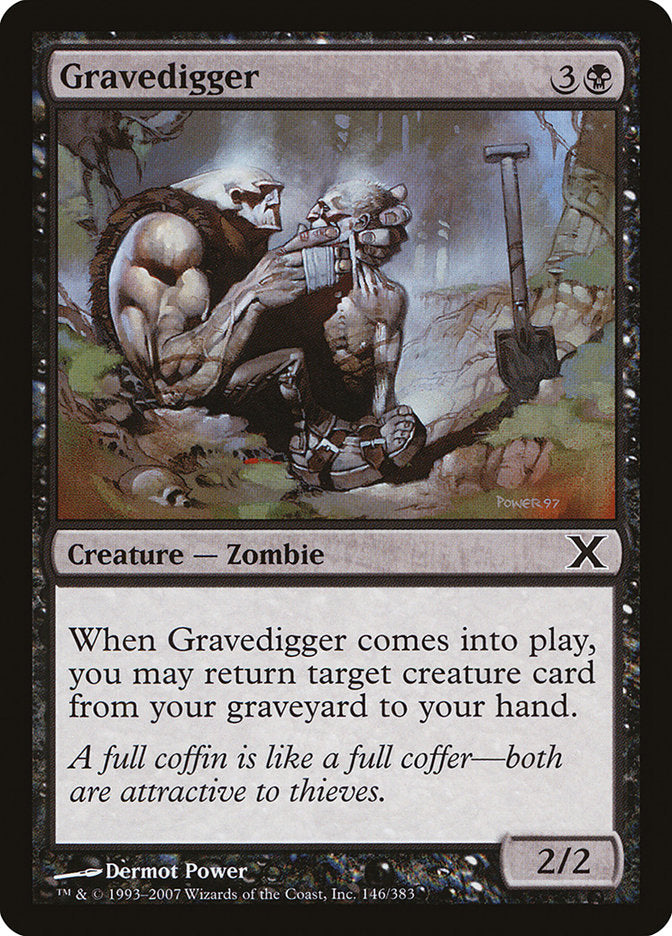 Gravedigger [Tenth Edition] Magic: The Gathering