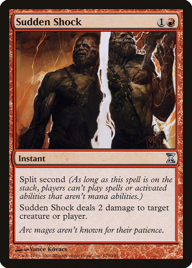 Sudden Shock [Time Spiral] Magic: The Gathering
