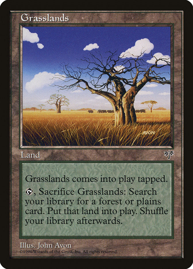 Grasslands [Mirage] Magic: The Gathering