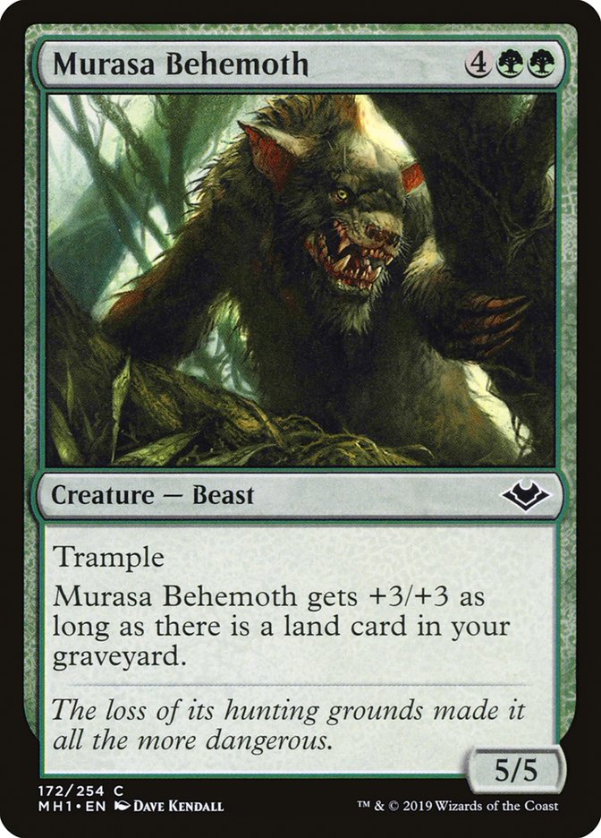 Murasa Behemoth [Modern Horizons] Magic: The Gathering