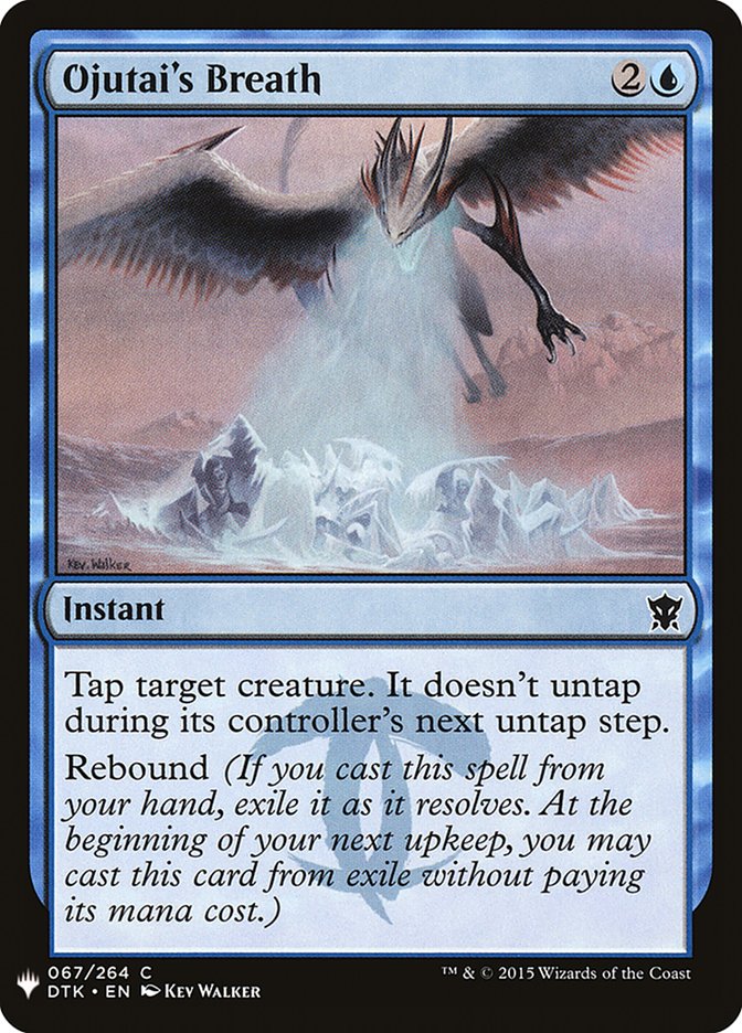 Ojutai's Breath [Mystery Booster] Magic: The Gathering