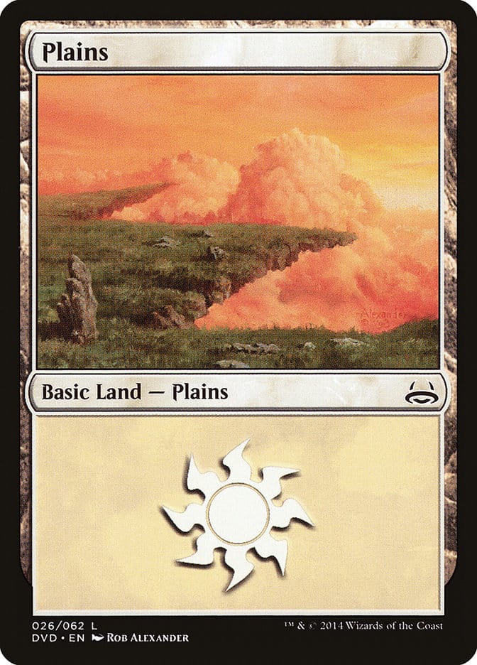Plains (26) (Divine vs. Demonic) [Duel Decks Anthology] Magic: The Gathering