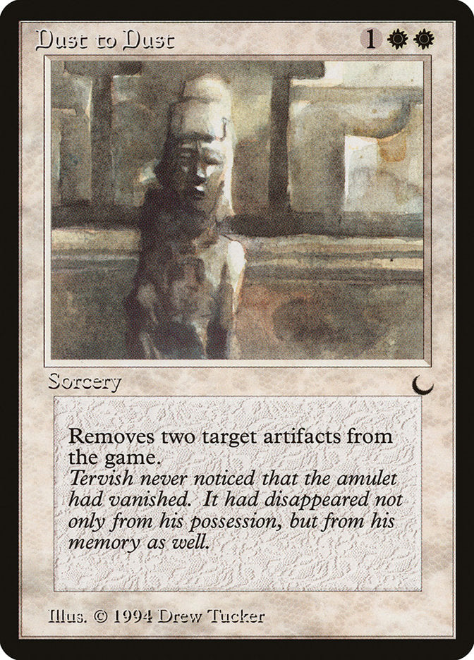 Dust to Dust [The Dark] Magic: The Gathering