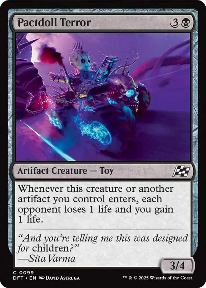Pactdoll Terror [Aetherdrift] Magic: The Gathering